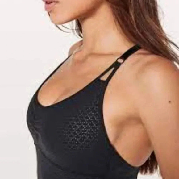 Lululemon The Easy Bodysuit Black  Monochrome 2 - Picture 1 of 10